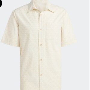 adidas Graphics Monogram Allover Print Shirt | Sand Strata | Men's XL